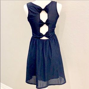 Ocean Drive large navy blue summer dress